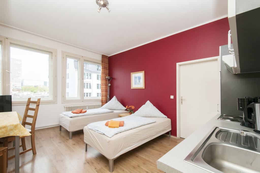 City-Appartements Nordkanalstrasse - Monteurunterkunft Hamburgo Habitación foto